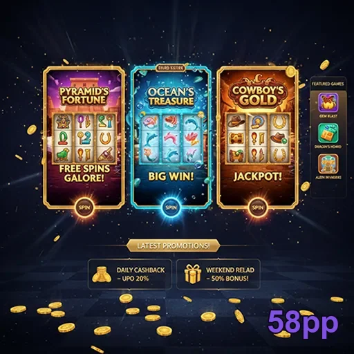 58pp slot games promotions 2